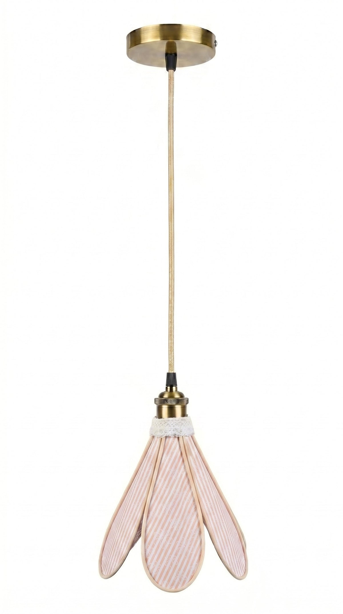 Suspension tulipe marguerites, variante de présentation complémentaire