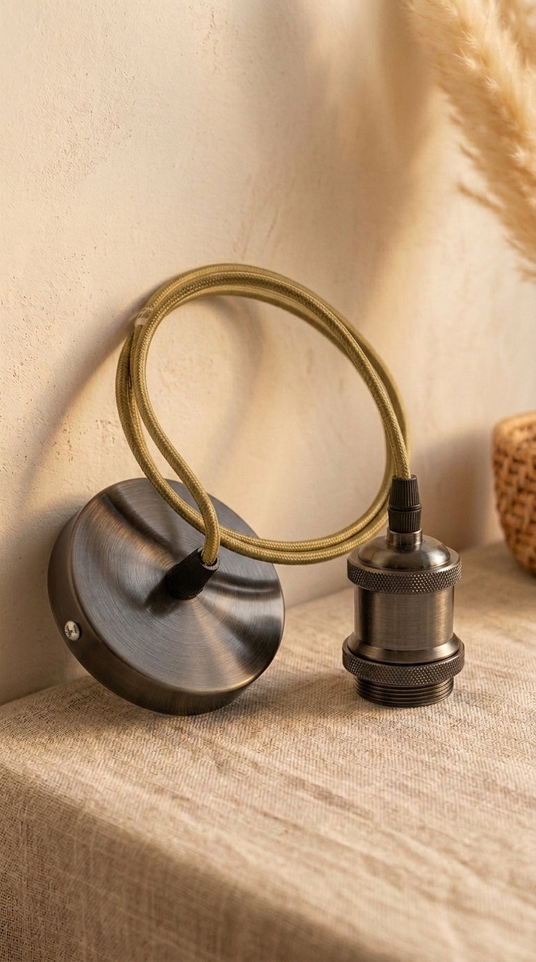Câble Suspension Gris Anthracite