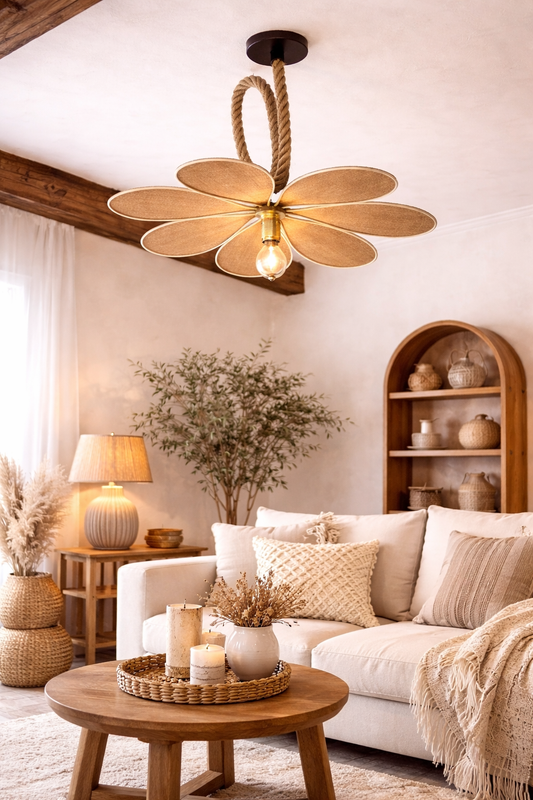 🌿 La toile de jute : la matière bohème qui transforme votre intérieur