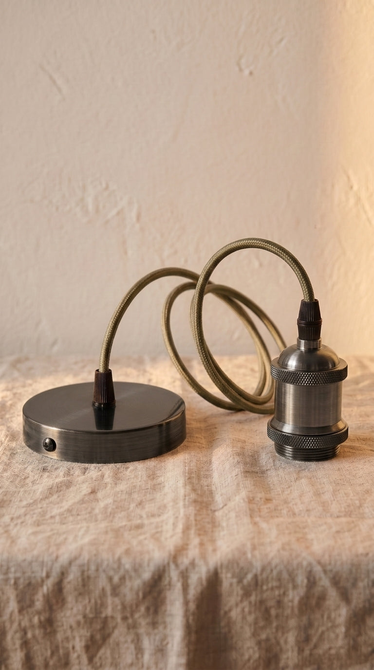 Câble Suspension Gris Anthracite