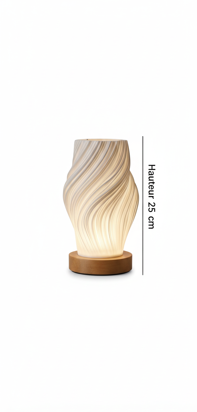 Lampe Spirale Bohème
