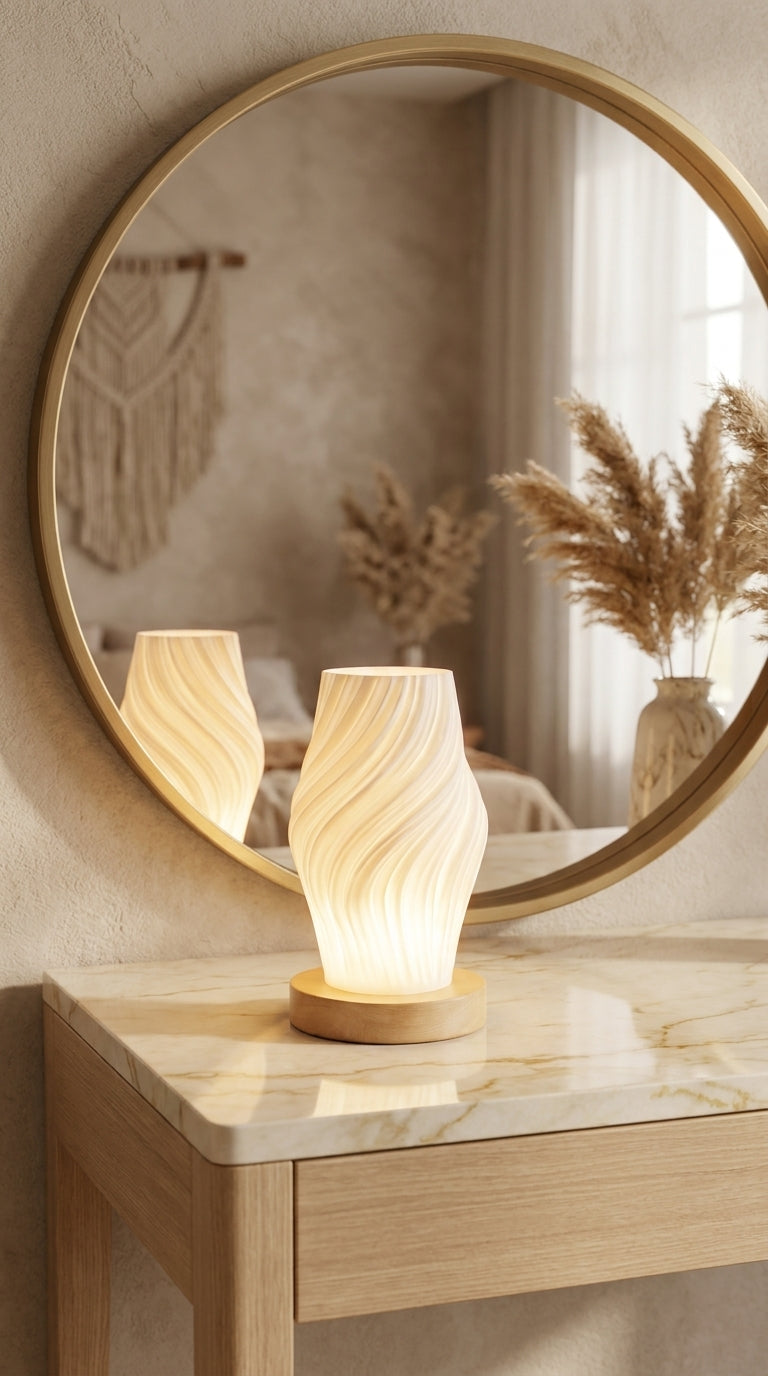 Lampe Spirale Bohème