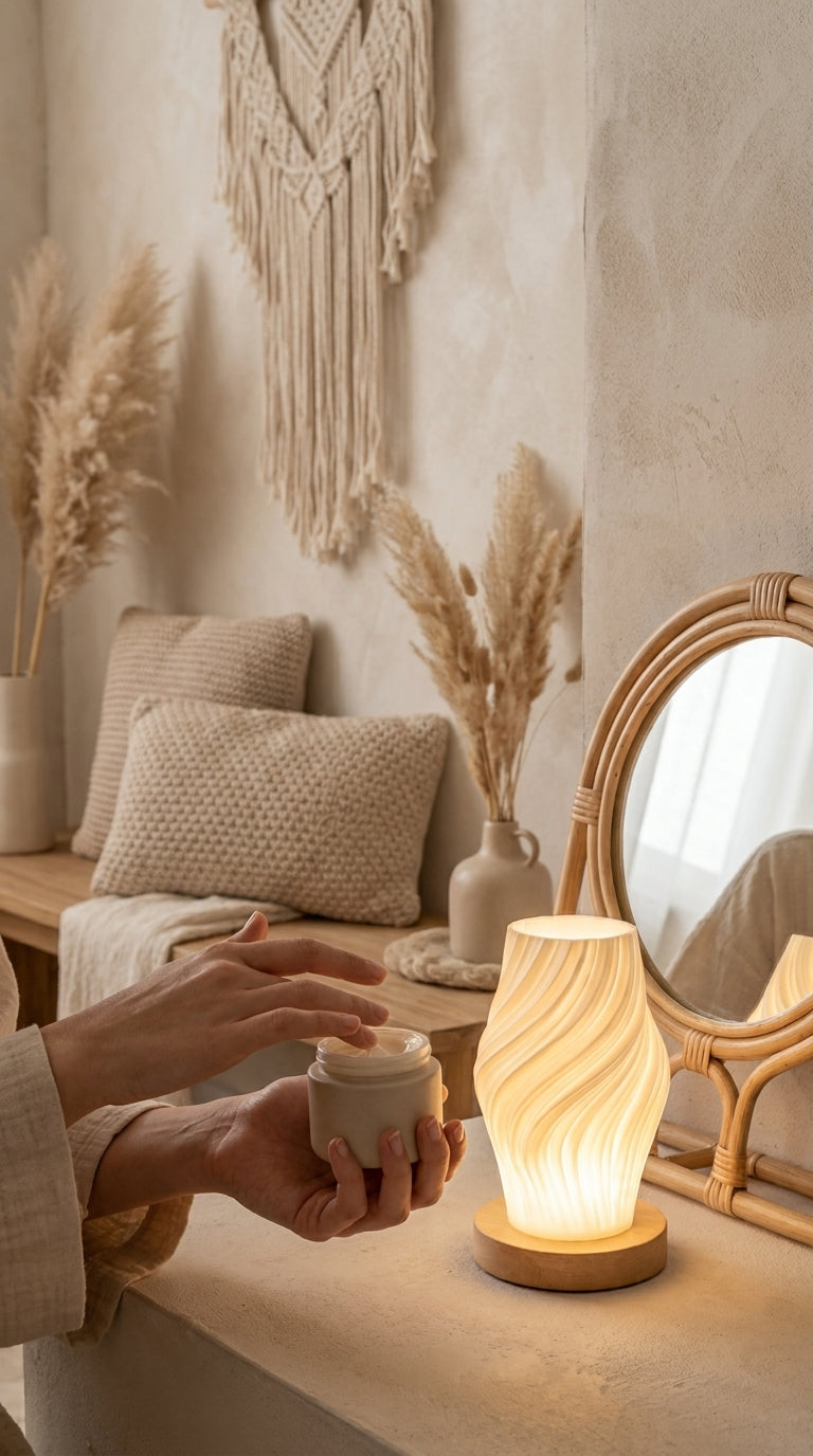 Lampe Spirale Bohème