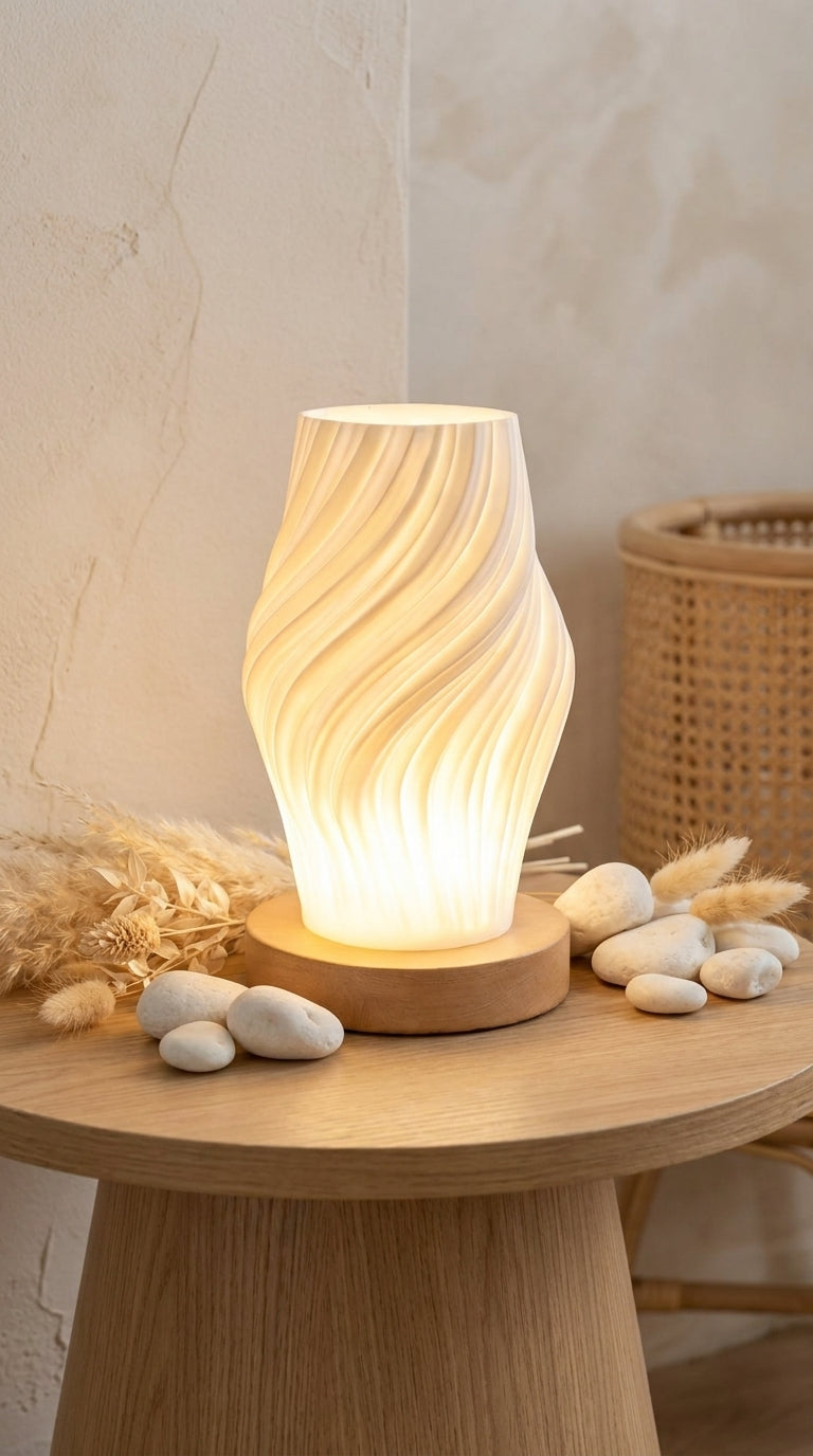 Lampe Spirale Bohème
