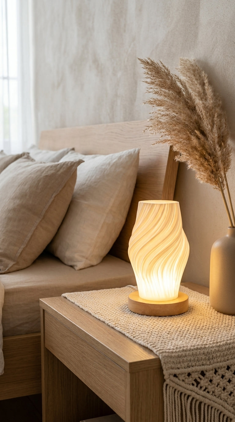 Lampe Spirale Bohème