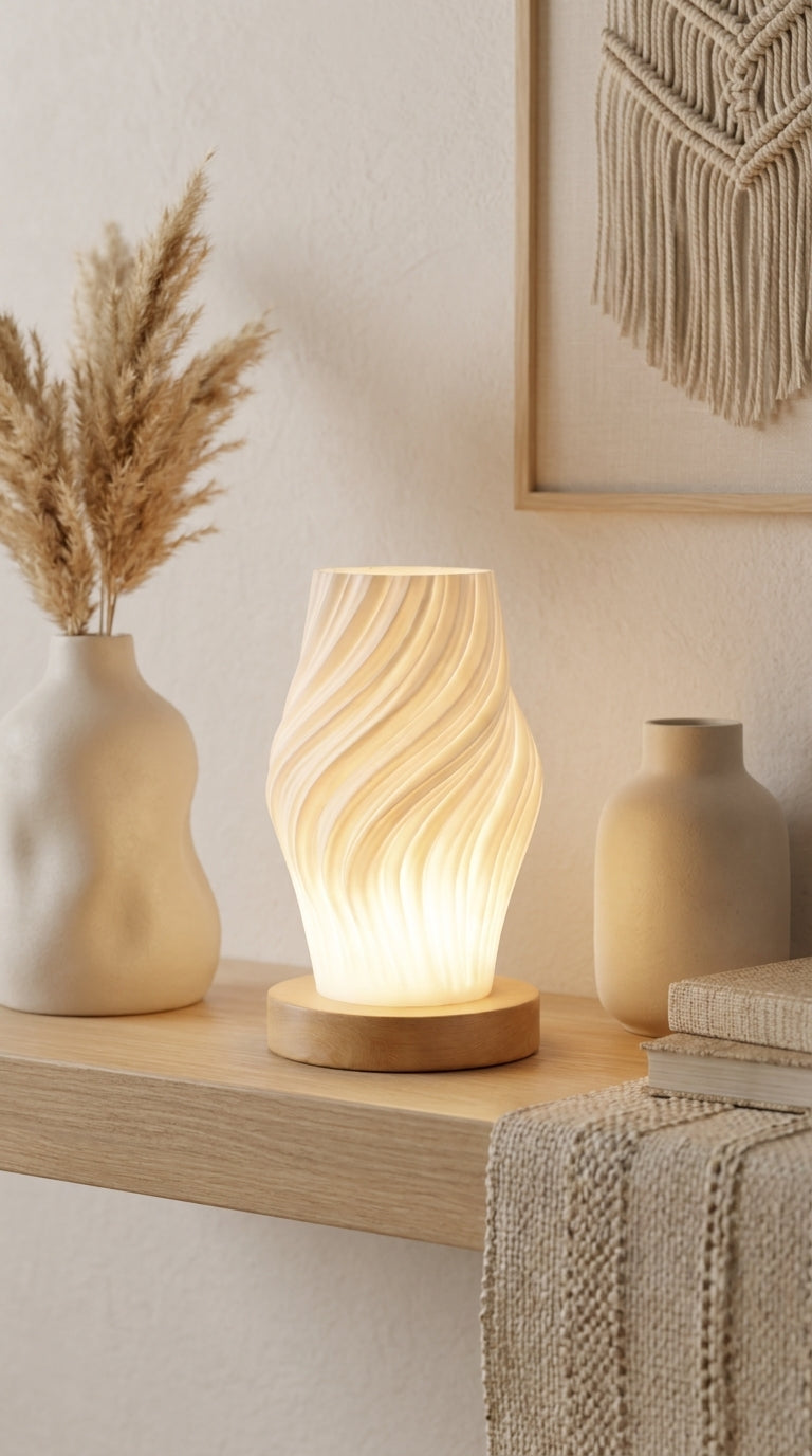 Lampe Spirale Bohème