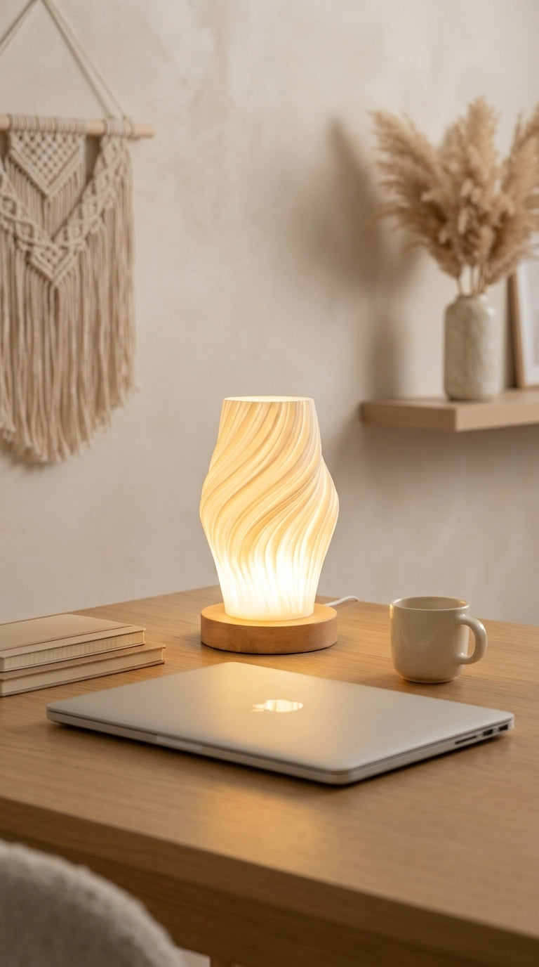 Lampe Spirale Bohème