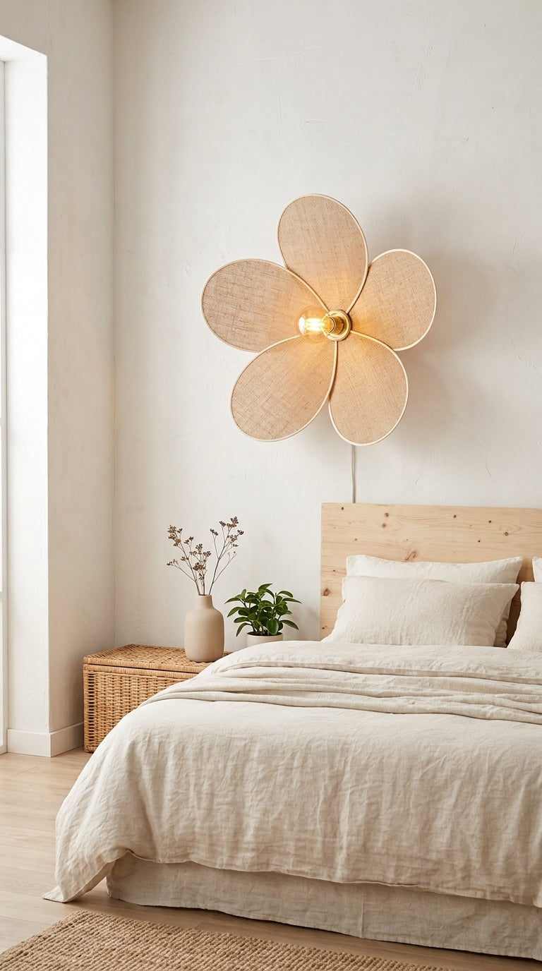 Applique murale Magnolia Âme Brute présentée sur fond neutre