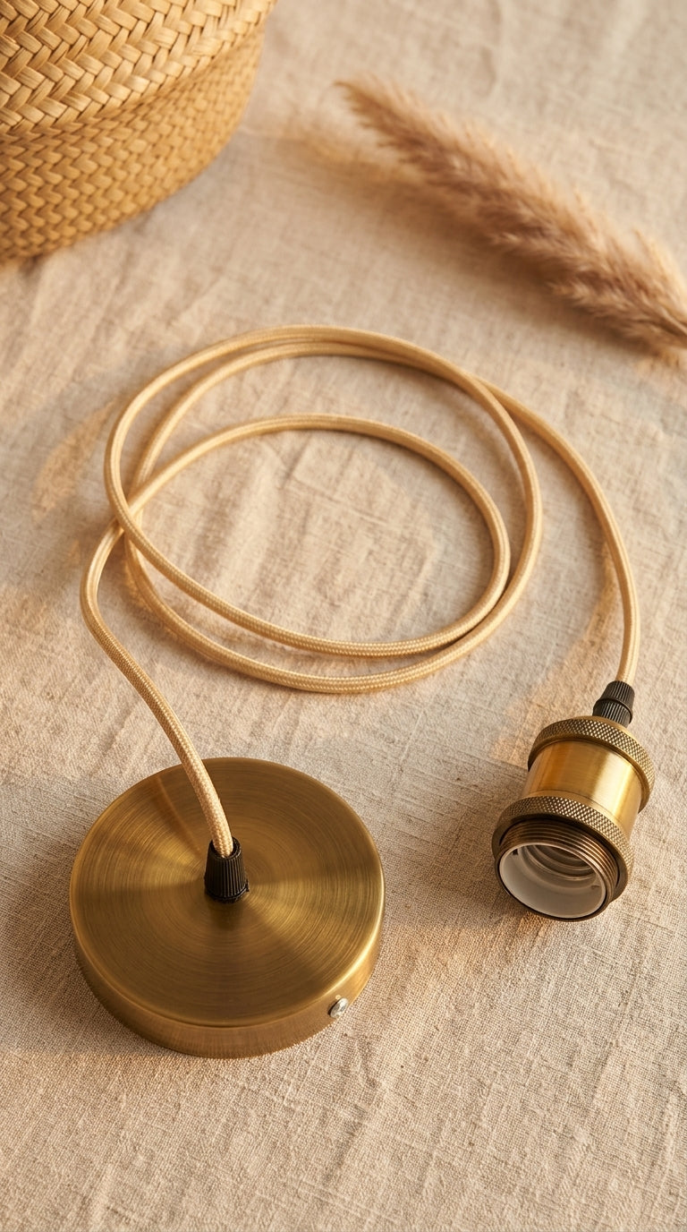 Câble Suspension Bronze Antique