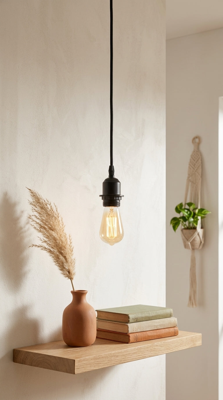 Câble Suspension Noir Mat