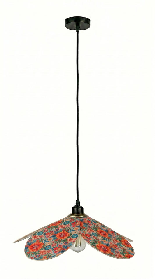 Lampe Magnolia Florale - Lampe Artisanale Bohème Florale