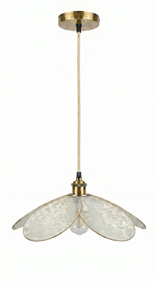 Lampe Magnolia Pivoines Blanches – Lampe Artisanale Bohème Florale