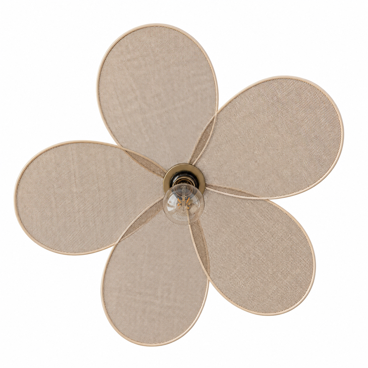 Lampe Magnolia Bohème en Toile de Jute – Lampe Artisanale Bohème Naturelle