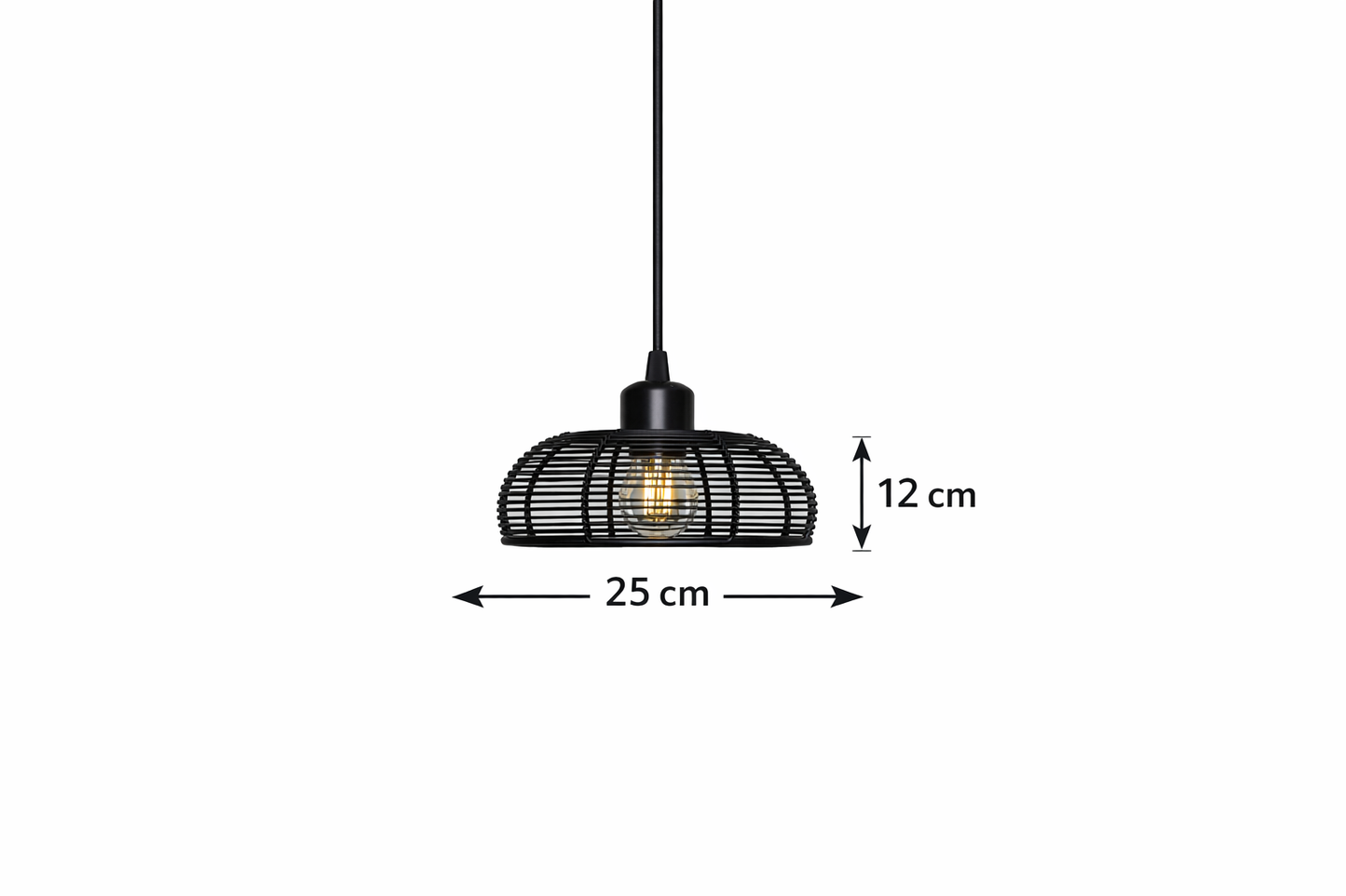 Suspension Bohème en Métal Martelé – Effet Lumière Chaleureuse